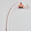 Baloca Lampadaire Cuivre, Noir, 1 lumière