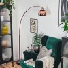 Baloca Lampadaire Cuivre, Noir, 1 lumière