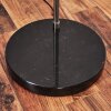 Baloca Lampadaire Nickel mat, Noir, 1 lumière