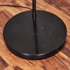 Baloca Lampadaire Chrome, Noir, 1 lumière