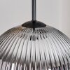 Koyoto Suspension, Boule lumineuse, Suspension Ambre, Clair, Fumé, 3 lumières