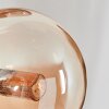 Chehalis Boule lumineuse, Applique murale Ambre, Fumé, 3 lumières