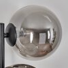 Chehalis Boule lumineuse, Applique murale Fumé, 3 lumières