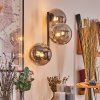 Chehalis Boule lumineuse, Applique murale Fumé, 3 lumières