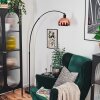 Baloca Lampadaire, Lampadaires arc Noir, 1 lumière