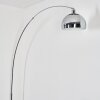 Baloca Lampadaire, Lampadaires arc Chrome, Noir, 1 lumière