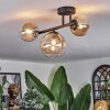 Chehalis Plafonnier, Boule lumineuse Ambre, Clair, 3 lumières