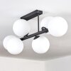 Gastor Plafonnier, Boule lumineuse Blanc, 6 lumières