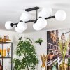 Gastor Plafonnier, Boule lumineuse Blanc, 10 lumières