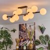 Gastor Plafonnier, Boule lumineuse Blanc, 10 lumières