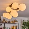 Gastor Plafonnier, Boule lumineuse Blanc, 10 lumières