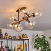 Gastor Plafonnier, Boule lumineuse Clair, 8 lumières