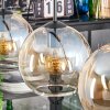 Koyoto Suspension, Boule lumineuse, Suspension Ambre, Clair, 3 lumières