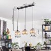 Koyoto Suspension, Boule lumineuse, Suspension Ambre, Clair, 3 lumières