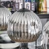 Ripoll Suspension, Boule lumineuse, Suspension Fumé, 3 lumières