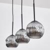 Ripoll Suspension, Boule lumineuse, Suspension Fumé, 3 lumières