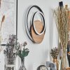 Rapoila Applique murale LED Couleur bois, Noir, 1 lumière