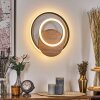 Rapoila Applique murale LED Couleur bois, Noir, 1 lumière