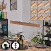 Fugelsta Suspension, Suspension LED Noir, 1 lumière