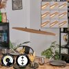 Fugelsta Suspension, Suspension LED Noir, 1 lumière