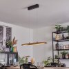 Fugelsta Suspension, Suspension LED Noir, 1 lumière