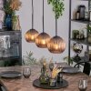 Koyoto Suspension, Boule lumineuse, Suspension Cuivré, 3 lumières