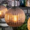Koyoto Suspension, Boule lumineuse, Suspension Cuivré, 3 lumières