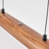 Fugelsta Suspension, Suspension LED Noir, 1 lumière