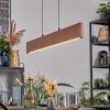 Fugelsta Suspension, Suspension LED Noir, 1 lumière