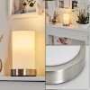 Lampe de table Youd Nickel mat, 1 lumière