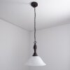 Suspension Reality Brun, Rouille, Blanc, 1 lumière