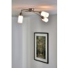 Spot de plafond Reality MARS Acier inoxydable, Blanc, 3 lumières