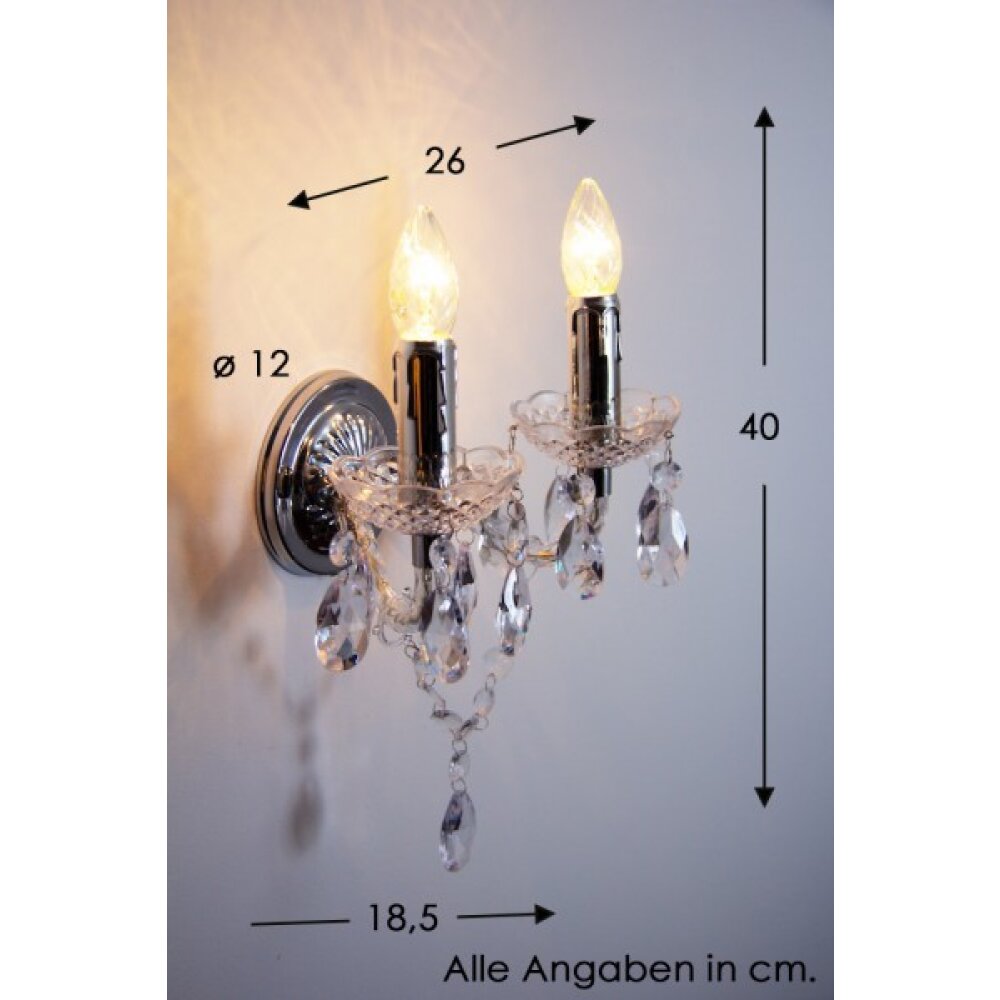 Applique Murale Design 4W E14 | Style Moderne Et épuré | Compatible LED | Pour Salon Ou Chambre