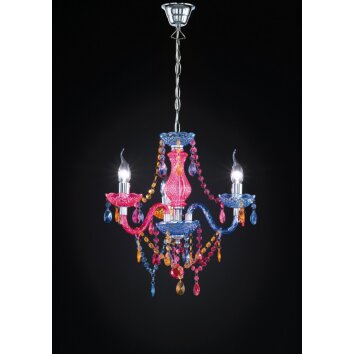 LÜSTER Lustre Luminaires Reality Multicolore, 3 lumières