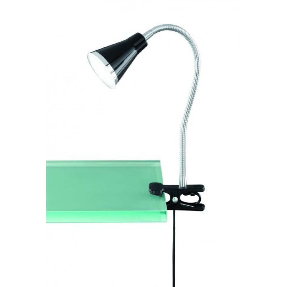 Lampe à clipper Reality ARRAS LED Noir, 1 lumière main product photo