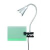 Lampe à clipper Reality ARRAS LED Titane, 1 lumière