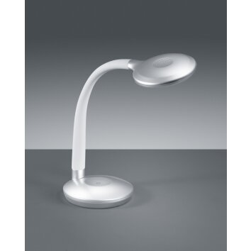 Lampe de table Reality COBRA LED Titane, 1 lumière