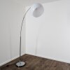 Lampadaire Reality Brasilia Chrome, 1 lumière