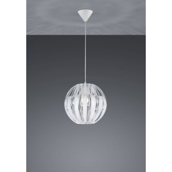 Suspension Reality PUMPKIN Blanc, 1 lumière