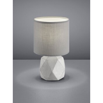 Lampe à poser Reality PIKE Gris, 1 lumière