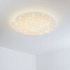 Deckenleuchte Plafonnier LED Blanc, 1 lumière, Télécommandes