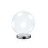 Lampe à poser Reality Ball LED Chrome, 1 lumière