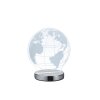 Lampe à poser Reality Globe LED Chrome, 1 lumière