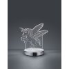 Karo Lampe à poser Luminaires Reality LED Chrome, 1 lumière