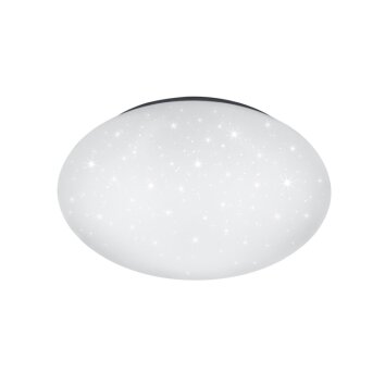 Plafonnier Reality Putz LED Blanc, 1 lumière