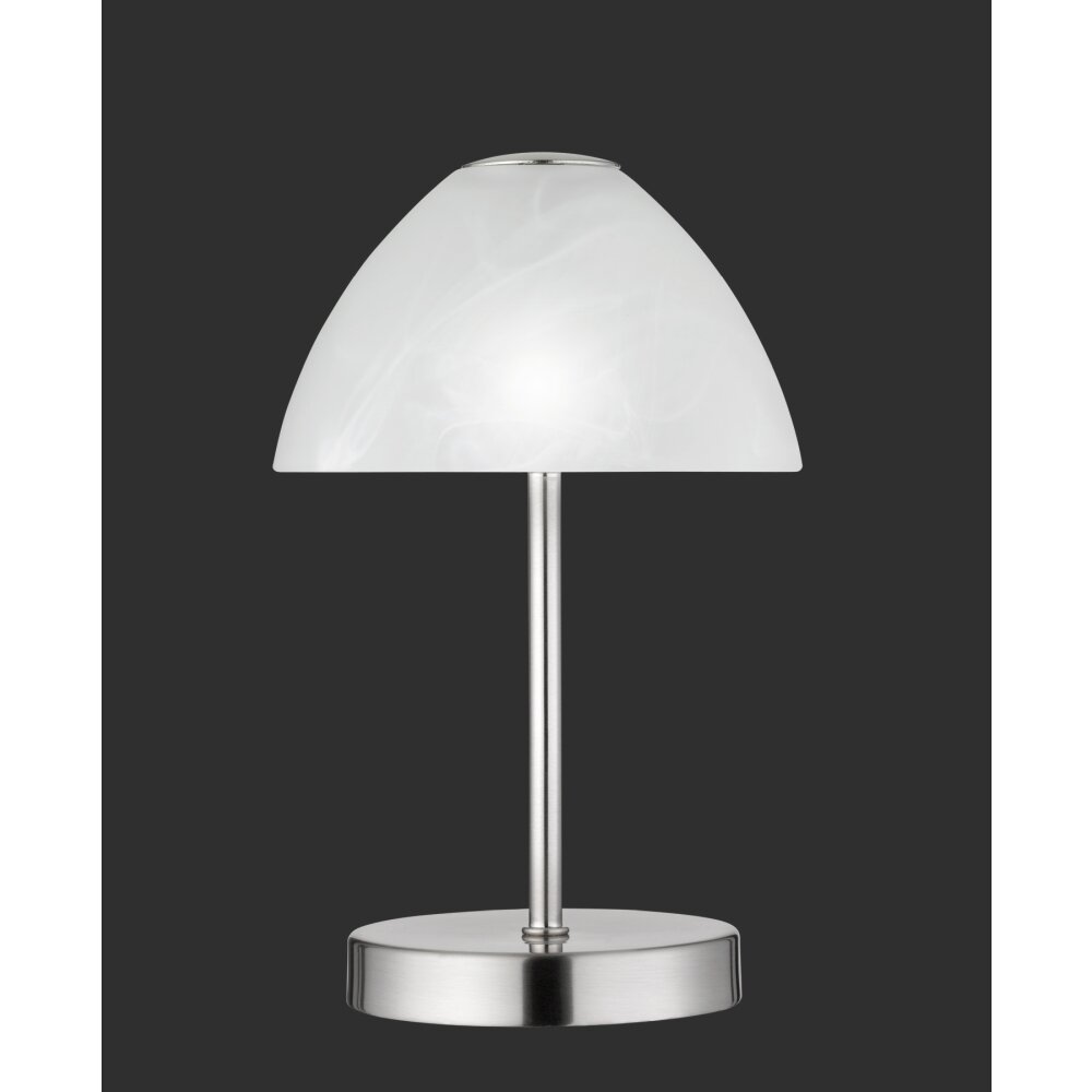 Lampe à poser Reality QUEEN LED Nickel mat, 1 lumière main product photo