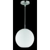 Suspension Reality MOON Nickel mat, 1 lumière