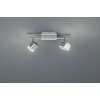 Spot Reality ROUBAIX LED Nickel mat, 2 lumières