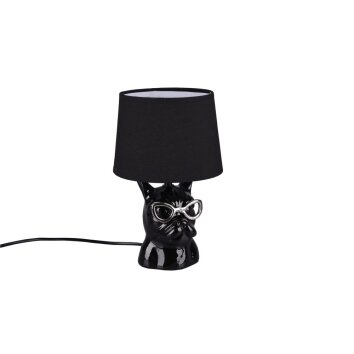 Lampe à poser Reality DOSY Noir, 1 lumière