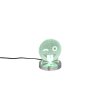 Lampe à poser Reality SMILEY LED Chrome, 1 lumière, Changeur de couleurs